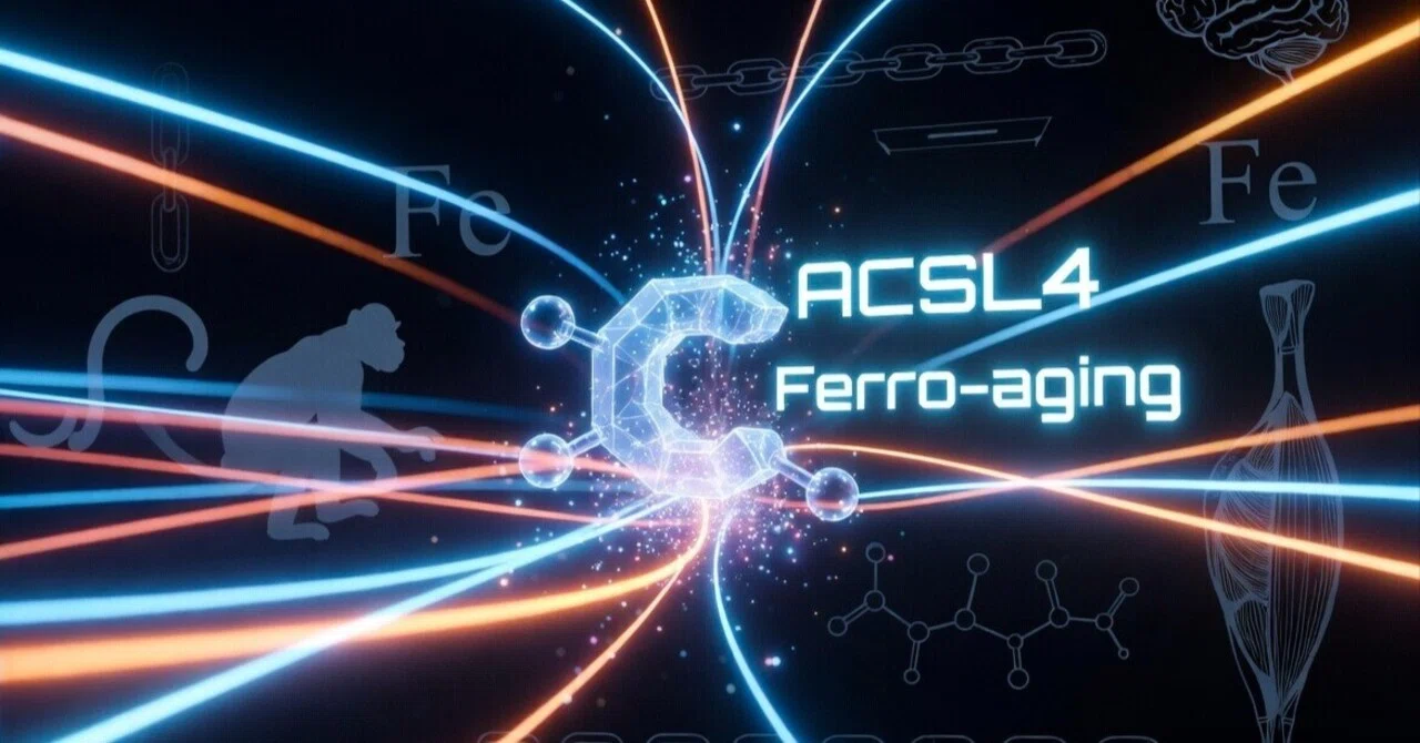 最新 | ビタミンCが鉄による老化を抑える：最新研究が明かした「ACSL4」という答え