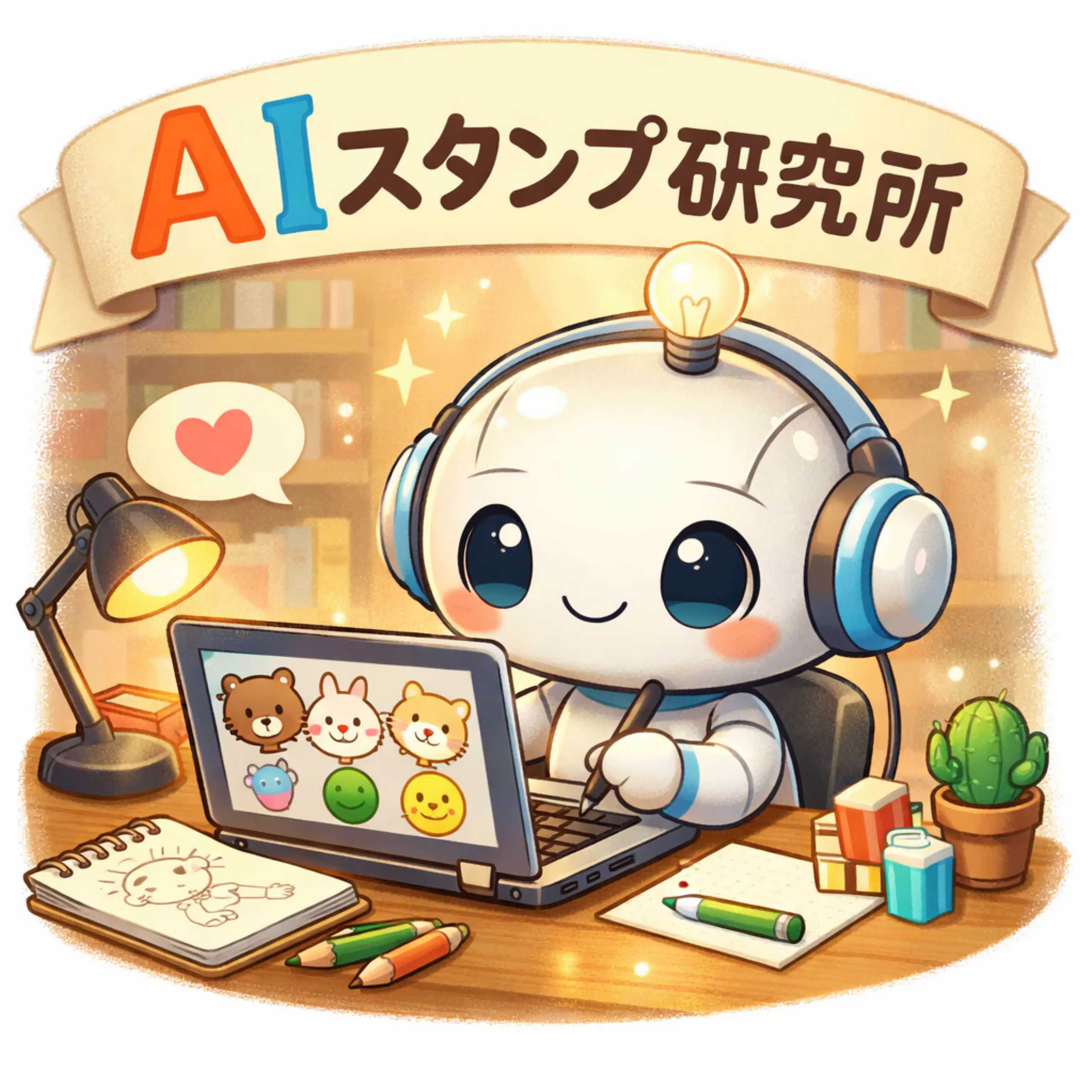 きょん|AIスタンプ研究所