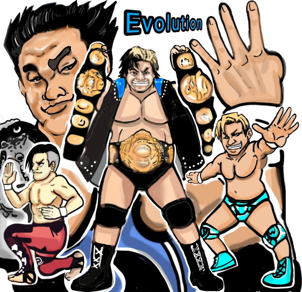 Evolution 全日本プロレス 中落ちカルベイベ Note