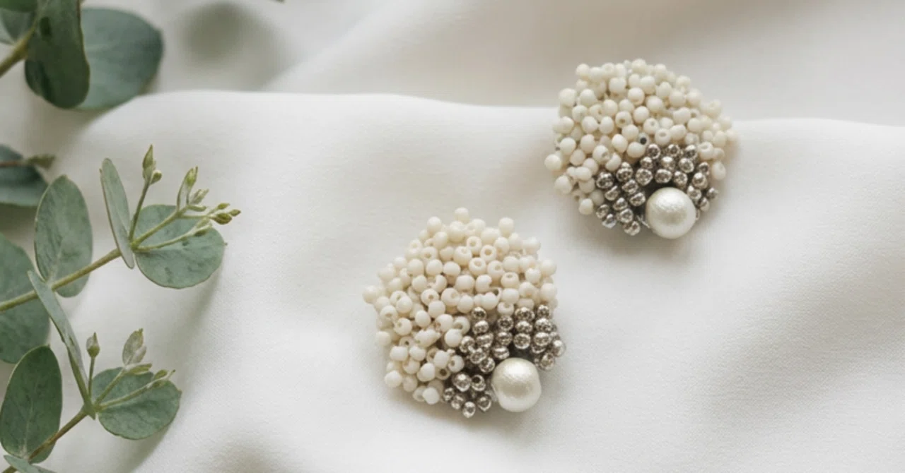 副業実録 #2】ビーズ刺繍のイヤリング・ピアス、Creema出品までの