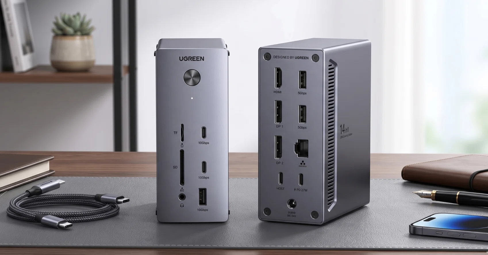 ポート不足が一気に終わる──UGREEN 14-in-1ドッキングステーションが
