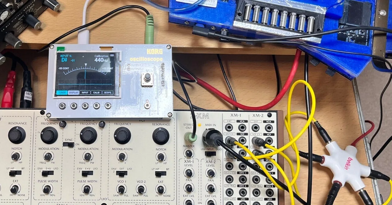 WS音源探訪] Behringer 2-XM (その1） ｜接続とイニシャライズパッチ