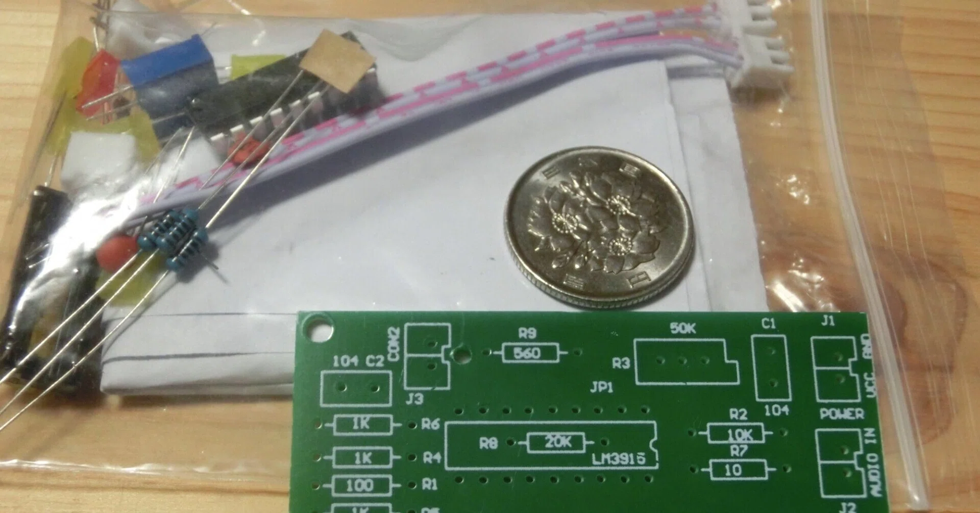 中華製電子工作キットでLED式のVUメーターは鬼門｜ごくらく☆ガジェット