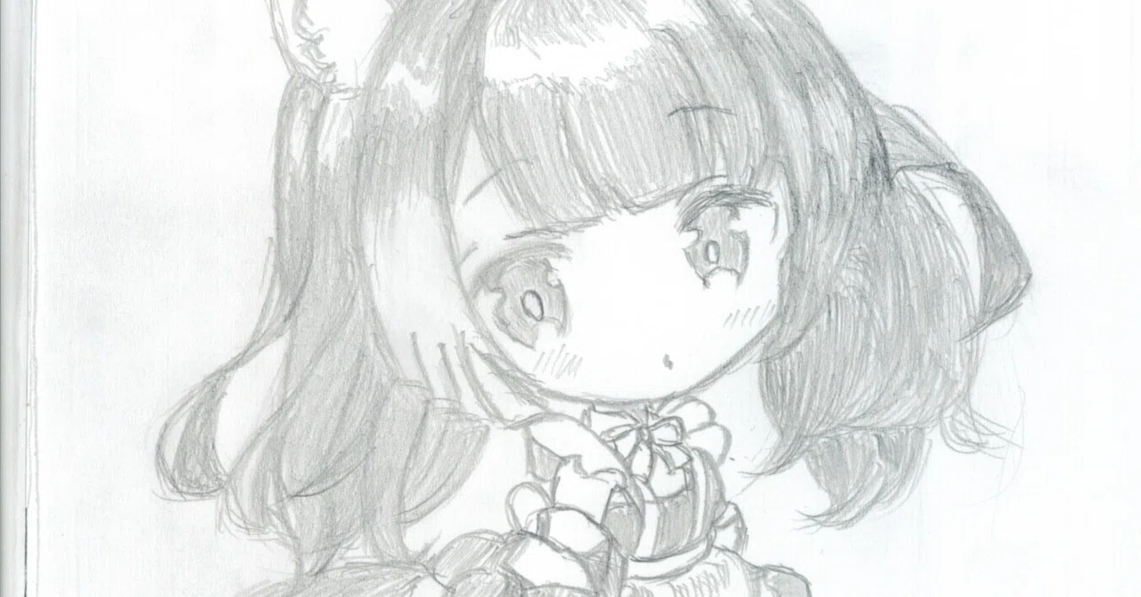 アナログイラスト(ショート2つ分)｜Monochromeworks
