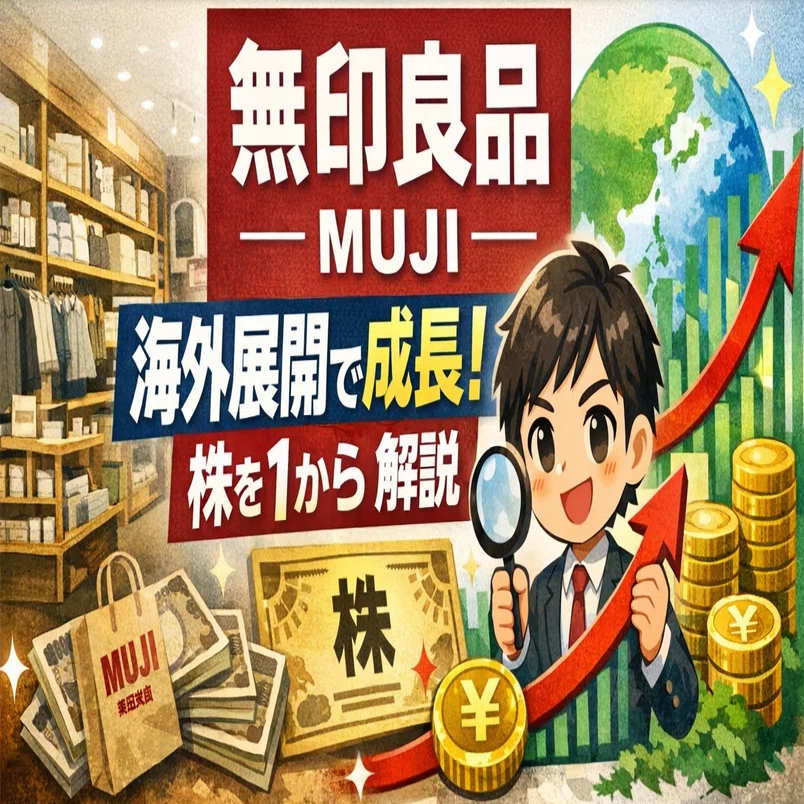 uram 様商品ページ 株初心者向け】7453とは？海外展開で成長する無印良品（良品計画）株を