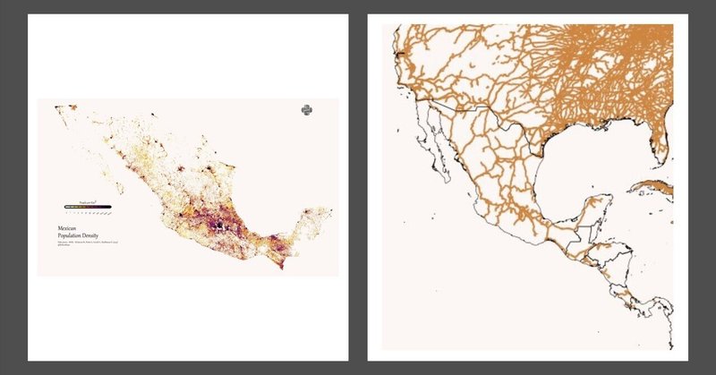 【地図分析】工場は北へ、そしてバヒオへ　人口密度と鉄道が語るメキシコの産業地理