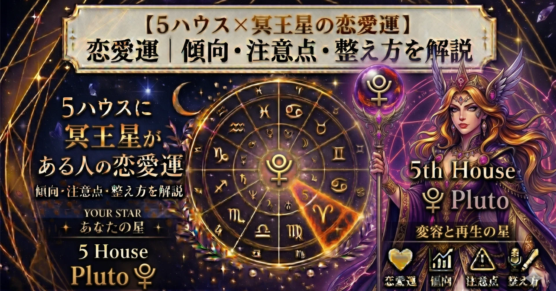 5 ハウス 冥王星