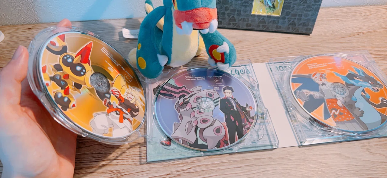ポケモンLEGENDS Z-Aのサウンドトラックが届きました！｜とものアトリエ