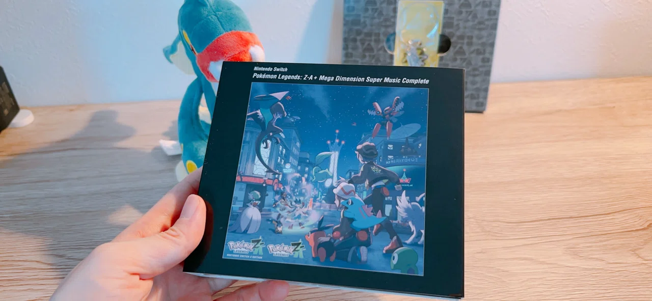 ポケモンLEGENDS Z-Aのサウンドトラックが届きました！｜とものアトリエ