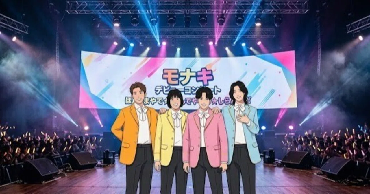 純烈の弟分モナキのメンバーは何者？年齢・本名と異色の経歴を徹底解剖