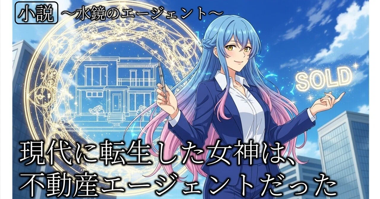 水鏡（みずかがみ）のエージェント ―― 聖地再生録』 創作大賞応募作品 