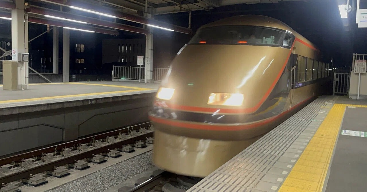 東武】100系スペーシアによる日光線特急の最終列車に乗ってみた｜し