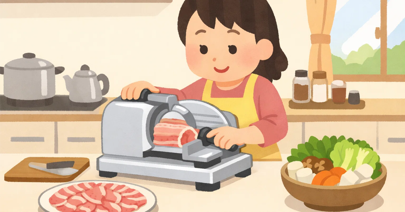 肉スライサーを買おうとして、3回迷って2回後悔した話。やっと見つけた