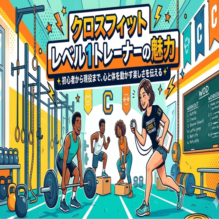 クロスフィットレベル1トレーナーの魅力！｜Mocchy(持田祥太