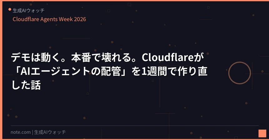 The demo works. It breaks in production. How Cloudflare rebuilt the ...
