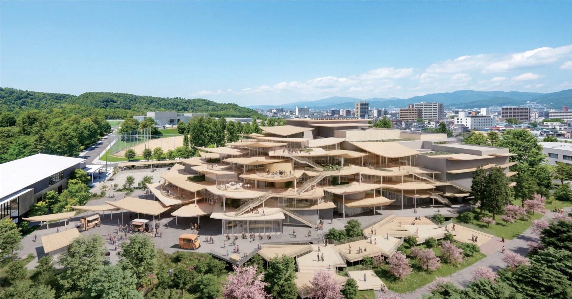 仙台市新ホールをみる｜自由｜建築・都市