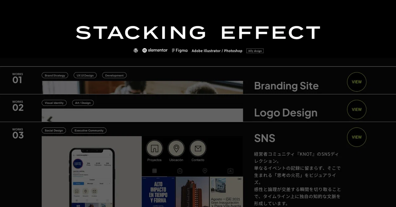 Stacking Effect｜Ally