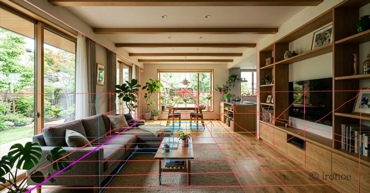 Interior perspective drawn by AI: Using my 'perspective brain,' I ...