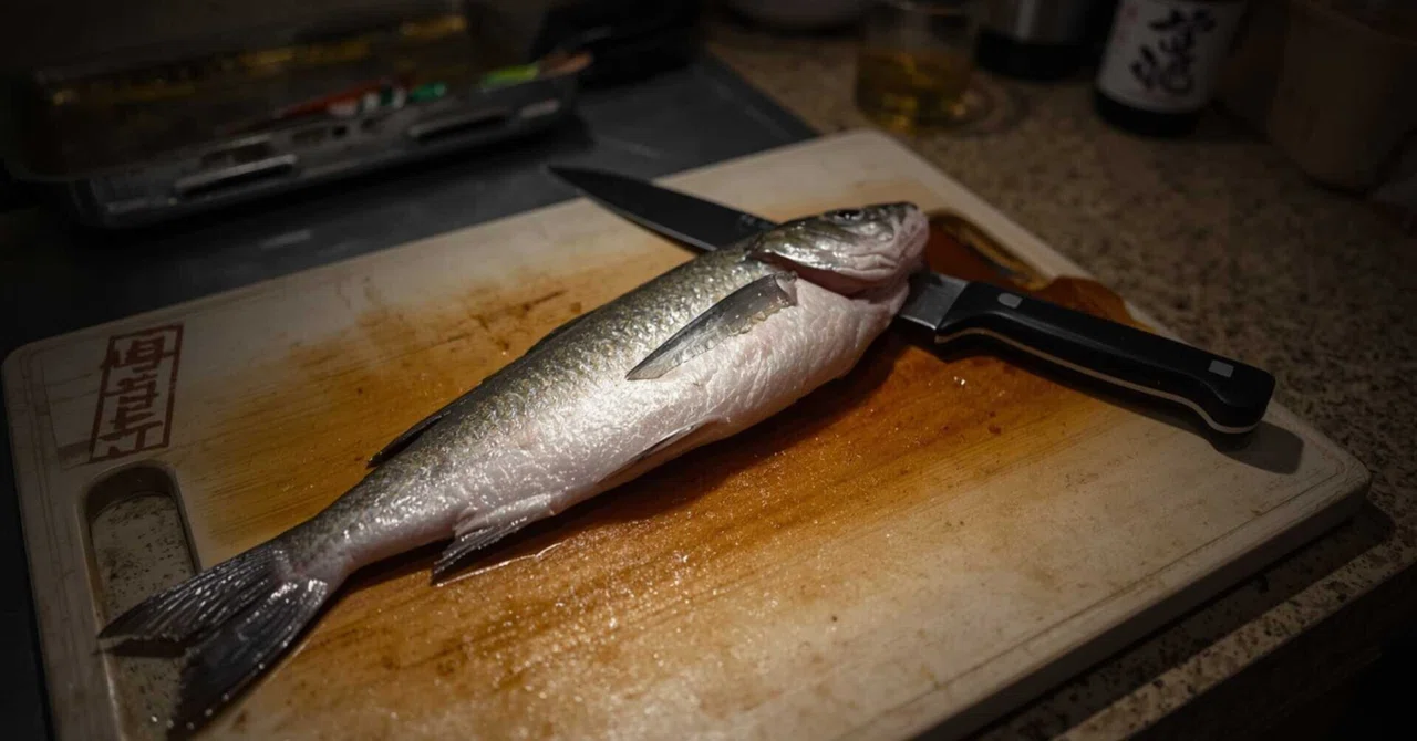 Nagi Fish 自分で釣った魚を捌く日曜の夜。そして忍び寄る月曜日の足音。|なぎ🎣