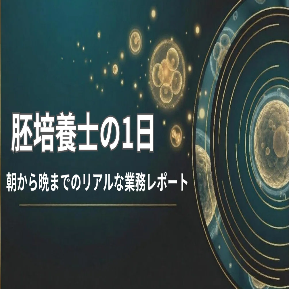 胚培養士の1日｜朝から晩までのリアルな業務レポート｜Aki. 胚培養士