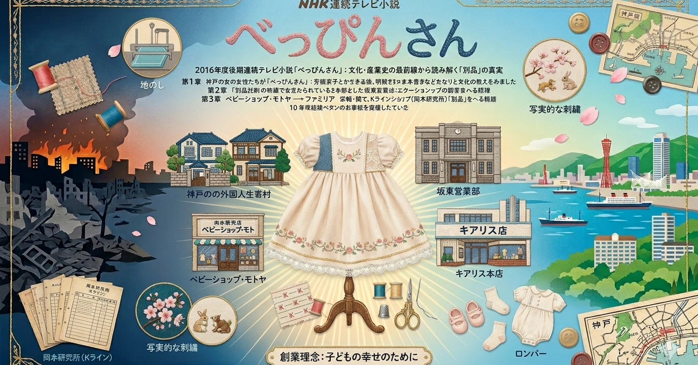 Google Deep Research 2016年度後期連続テレビ小説「べっぴんさん