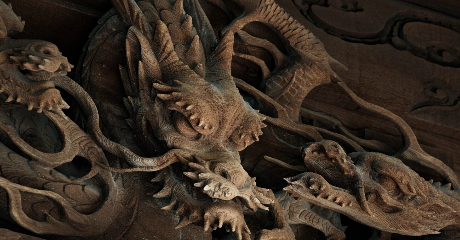 Main Hall & Carving Comparison Guide #2 - Dragon -｜川越氷川神社