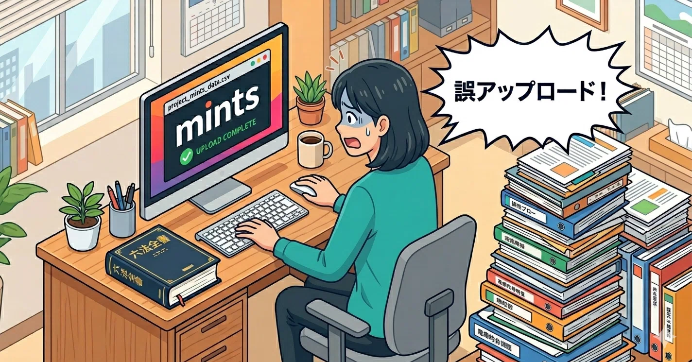 5月21日mints義務化】mintsで誤アップロードしたらどうなる？ 裁判所