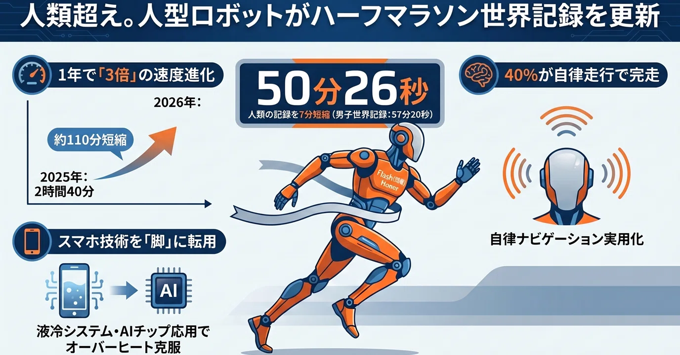 2026年北京第2回ヒューマノイドロボットハーフマラソン：具現化AIの