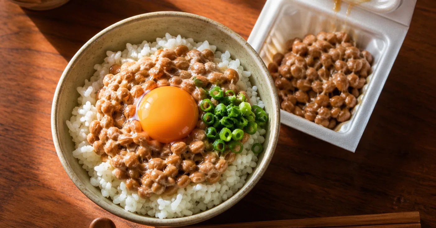 🫘 見た目、怖いよね。でも、うちの冷蔵庫に毎日ある。Natto — Japan's