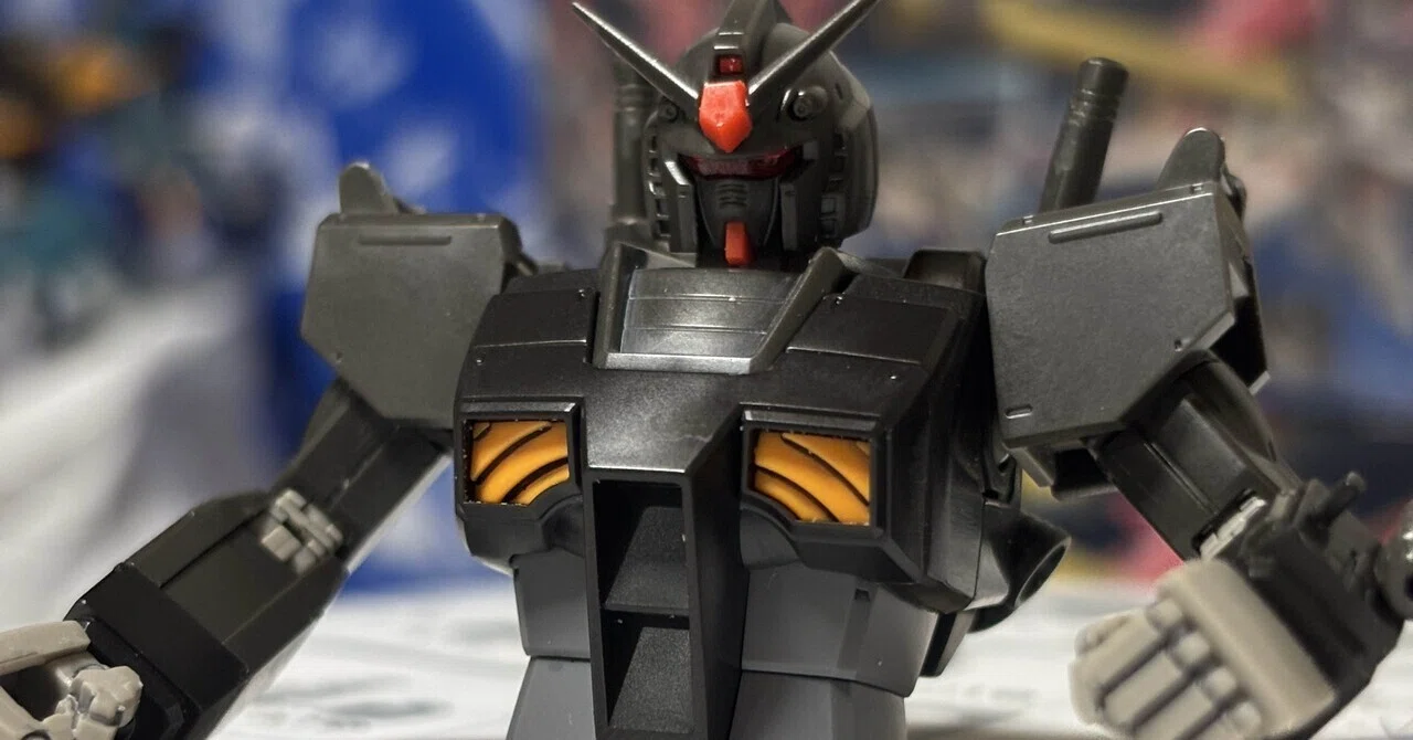 HG ガンダムFSD（ロングレンジ・ビームライフル装備）制作②｜上半身