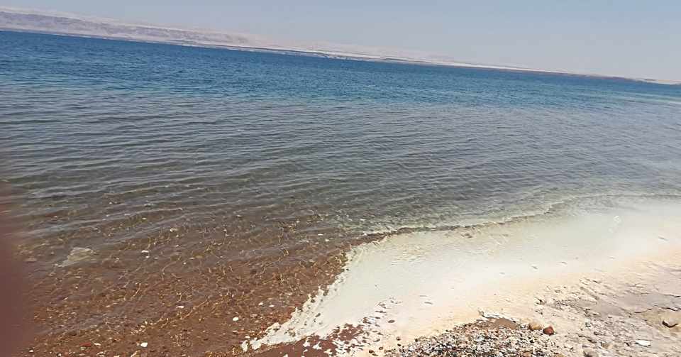 紅い延命措置を受ける死海が死ぬ時 ちびまり 旅好き 企業の採用担当 Note