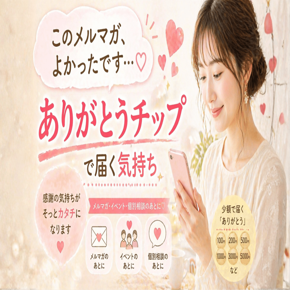 リザストの「ありがとうチップ」とは？｜感謝の気持ちがカタチになる