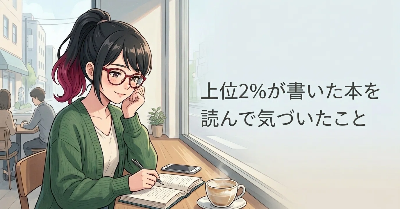 上位2%が書いた本を読んで、98%の自分たちのことを考えてみた｜エイト