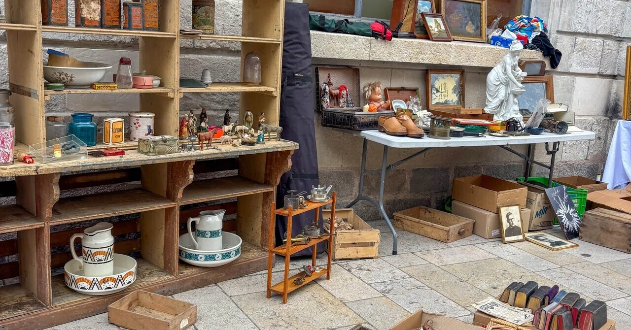 Parisから日帰りAmiesのBrocante｜mimosa_citron
