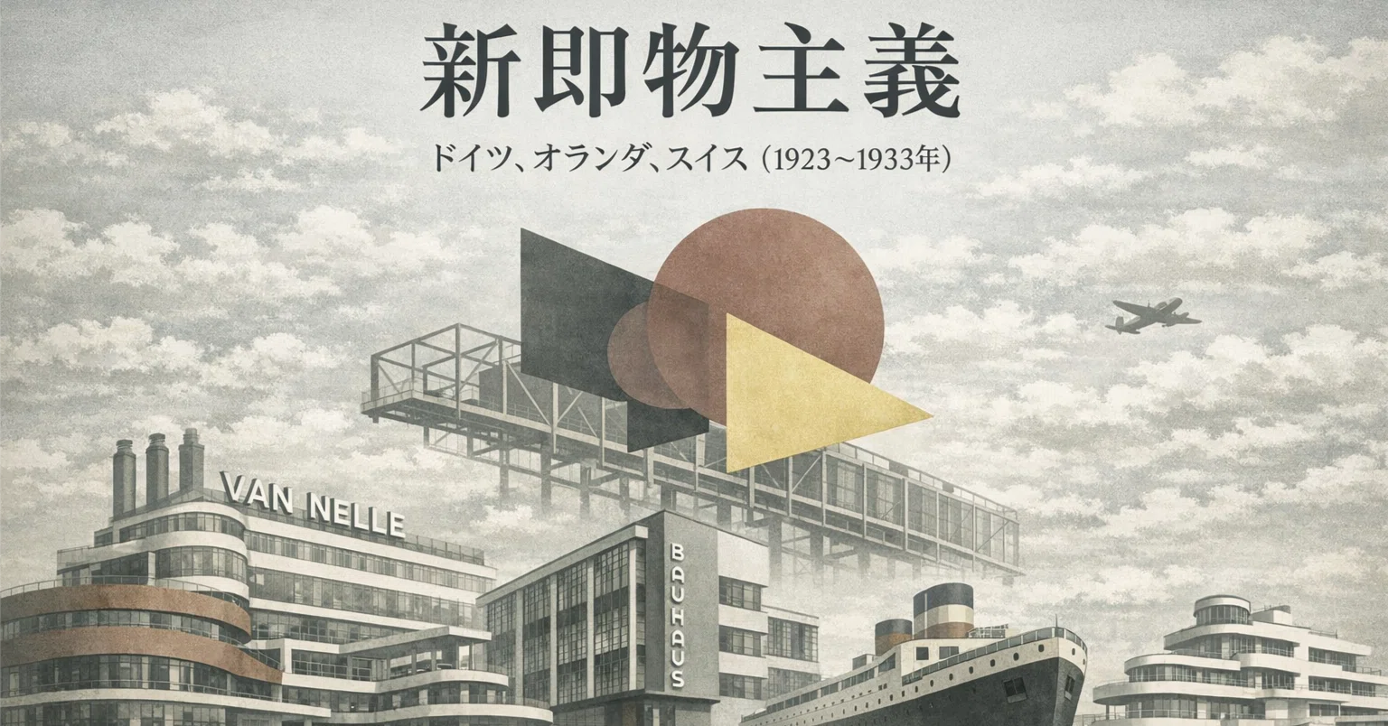 新即物主義ドイツ、オランダ、スイス（1923〜1933年）｜山本真也