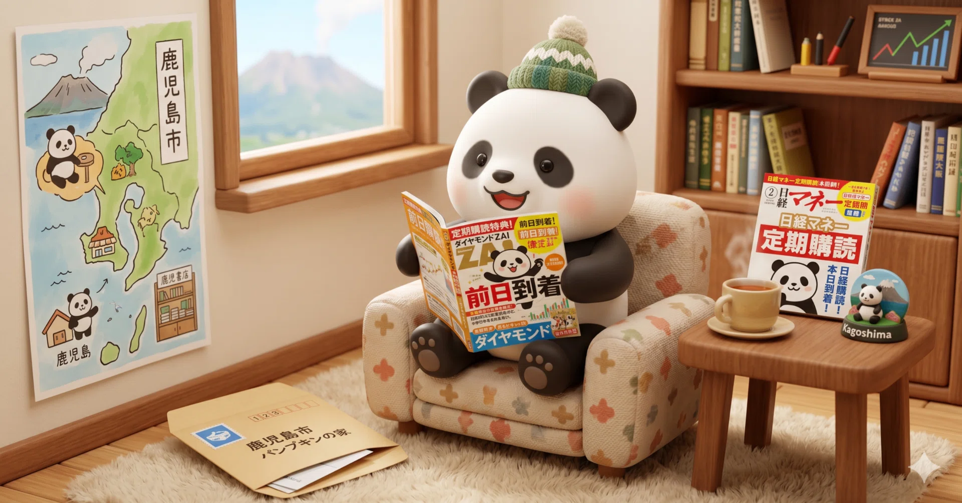 定期購読の思わぬメリット！発売日前日に雑誌が届く喜び｜ぱんぷきん