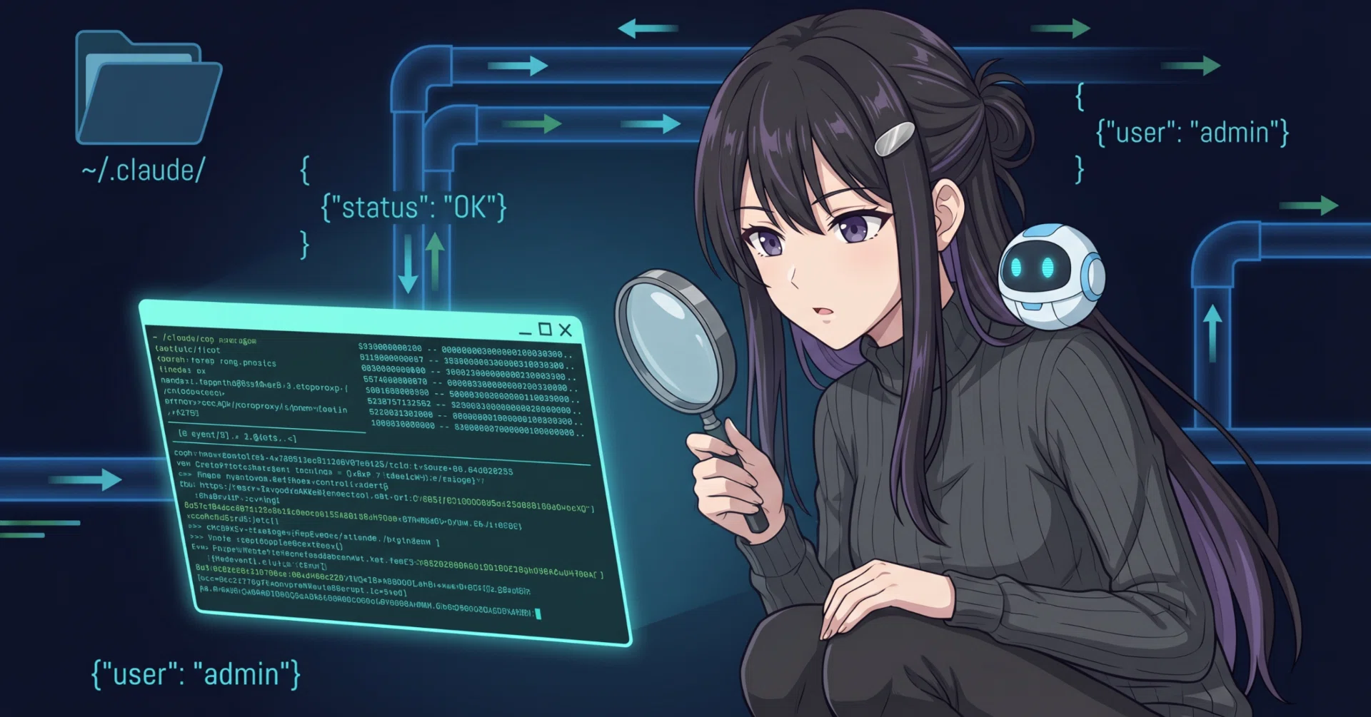 自分の Claude Code を覗く ── mitmproxy、~/.claude/、/doctor