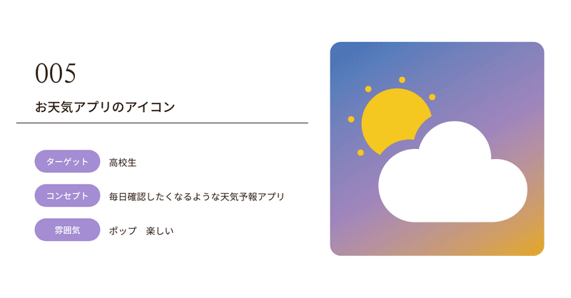 Dairy Cocoda 005 天気予報アプリのアイコンを作ってみた Kyknorth Note