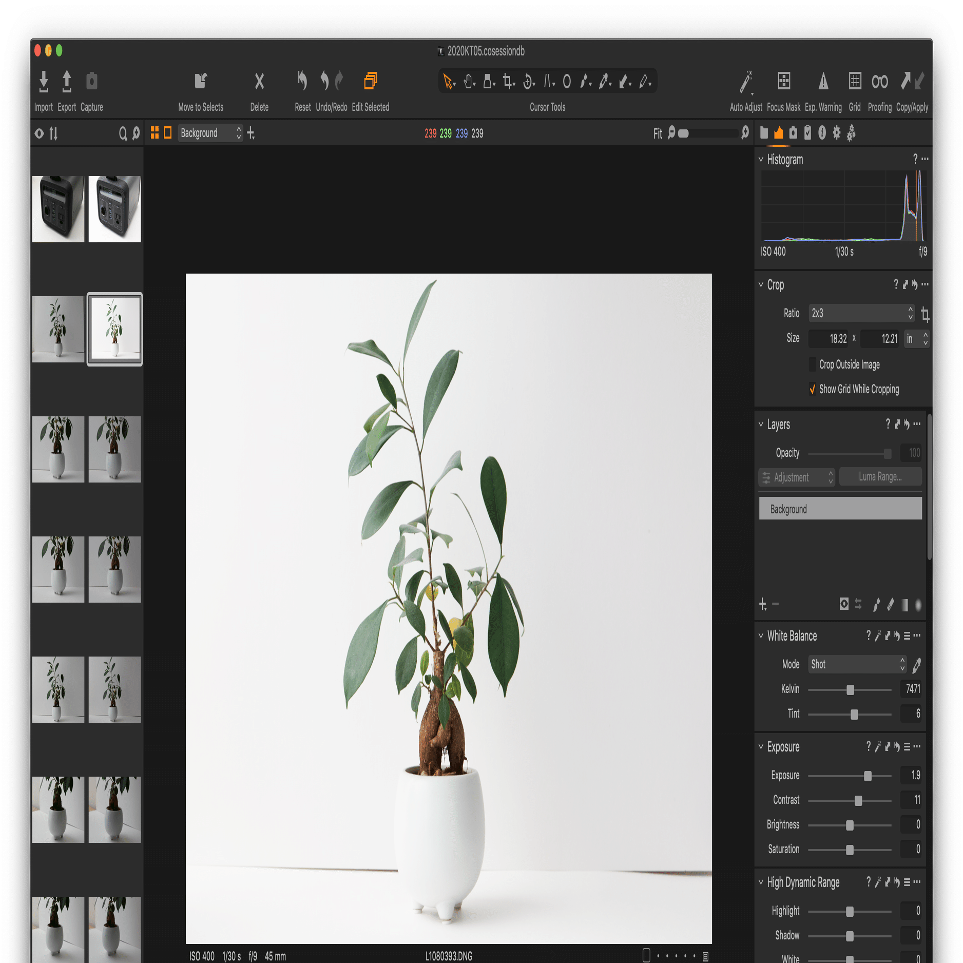 365日ライカ 069 白背景で物撮りした後の加工方法 365leica Note