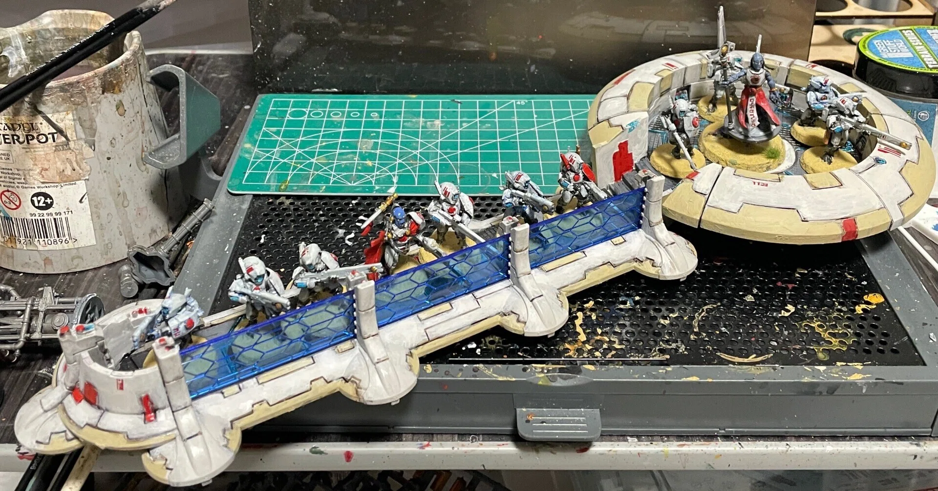 タウエンパイア タイドウォールシールドラインの製作｜レイみ太郎戦士