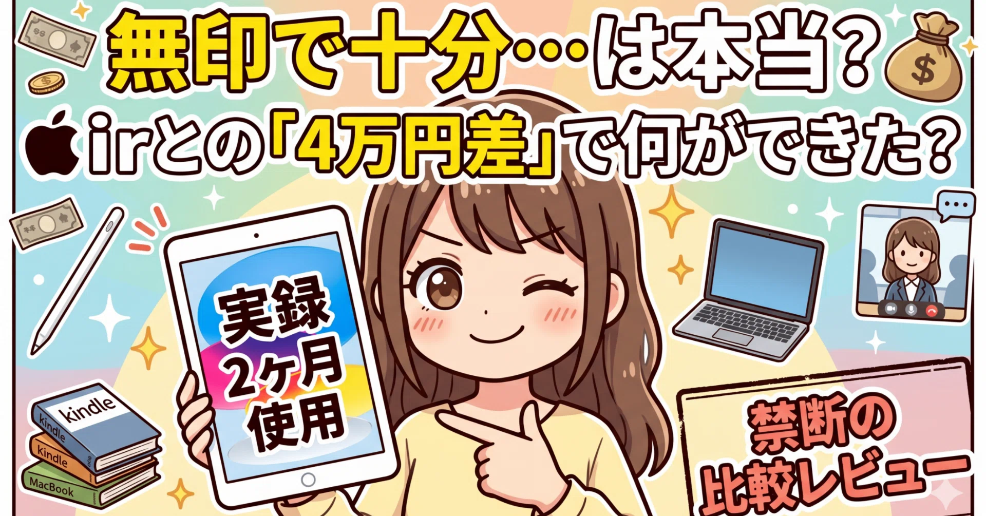 2026年最新レビュー】iPad (A16) を2ヶ月使い倒してわかった全真実