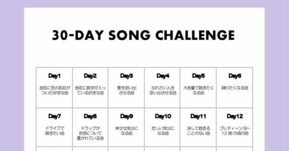 Day 9 幸せな気分になる曲 紅葉 Note