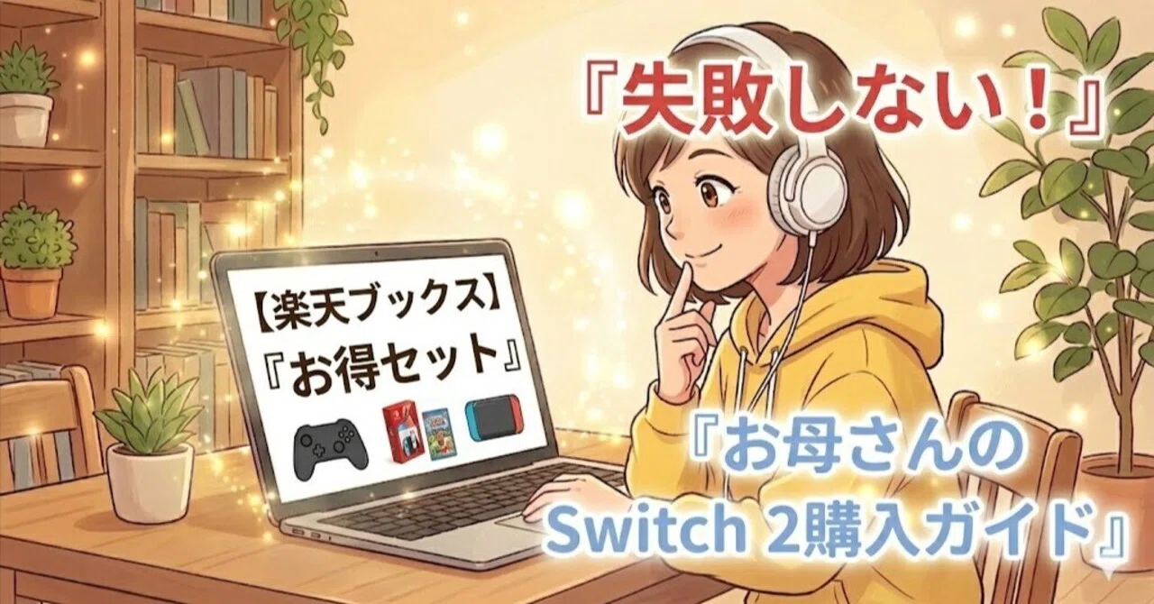 完全ガイド】Nintendo Switch 2を子供に内緒で買いたいお母さんへ