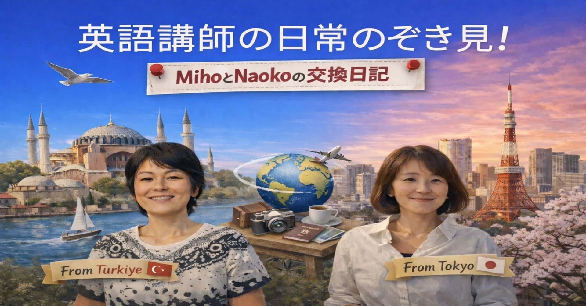 MihoとNaokoの日常のぞき見 交換日記㉝：ラクな生き方とは（Naoko発