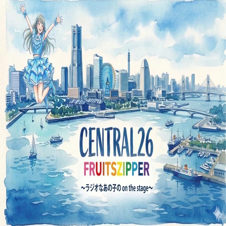 165 【CENTRAL26】配信感想 #FRUITZIPPER｜ほしくずスターダスト