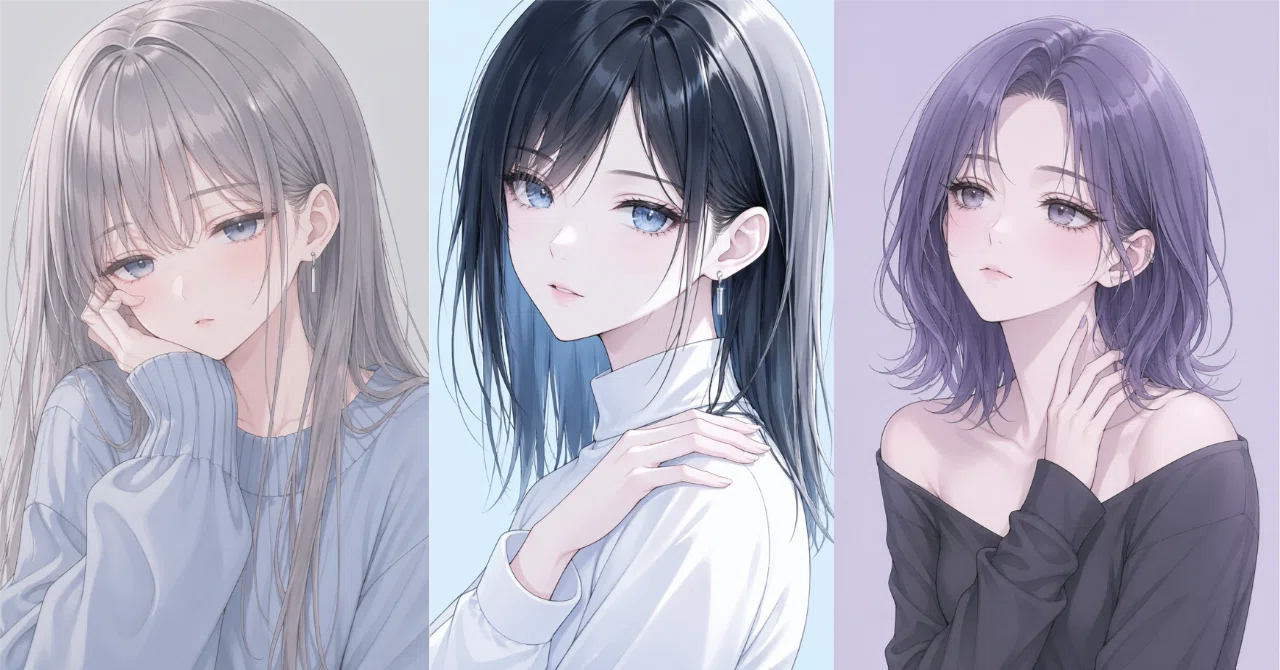 Nano BananaとChatGPTで「クールなアニメ風女の子」をつくってみた 