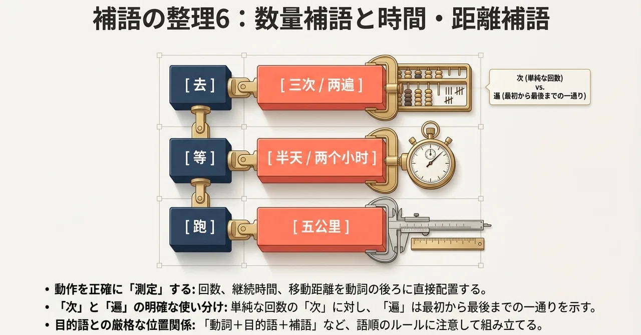 Organizing Complements 6: Quantity Complements and Time/Distance ...