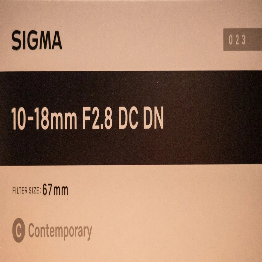 開封】SIGMA 10-18mm F2.8 DC DNを購入しました｜桜橋