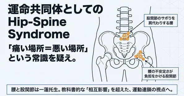 Hip-Spine Syndromeの完全攻略ロードマップ｜片山 瑞己/結果が出せる