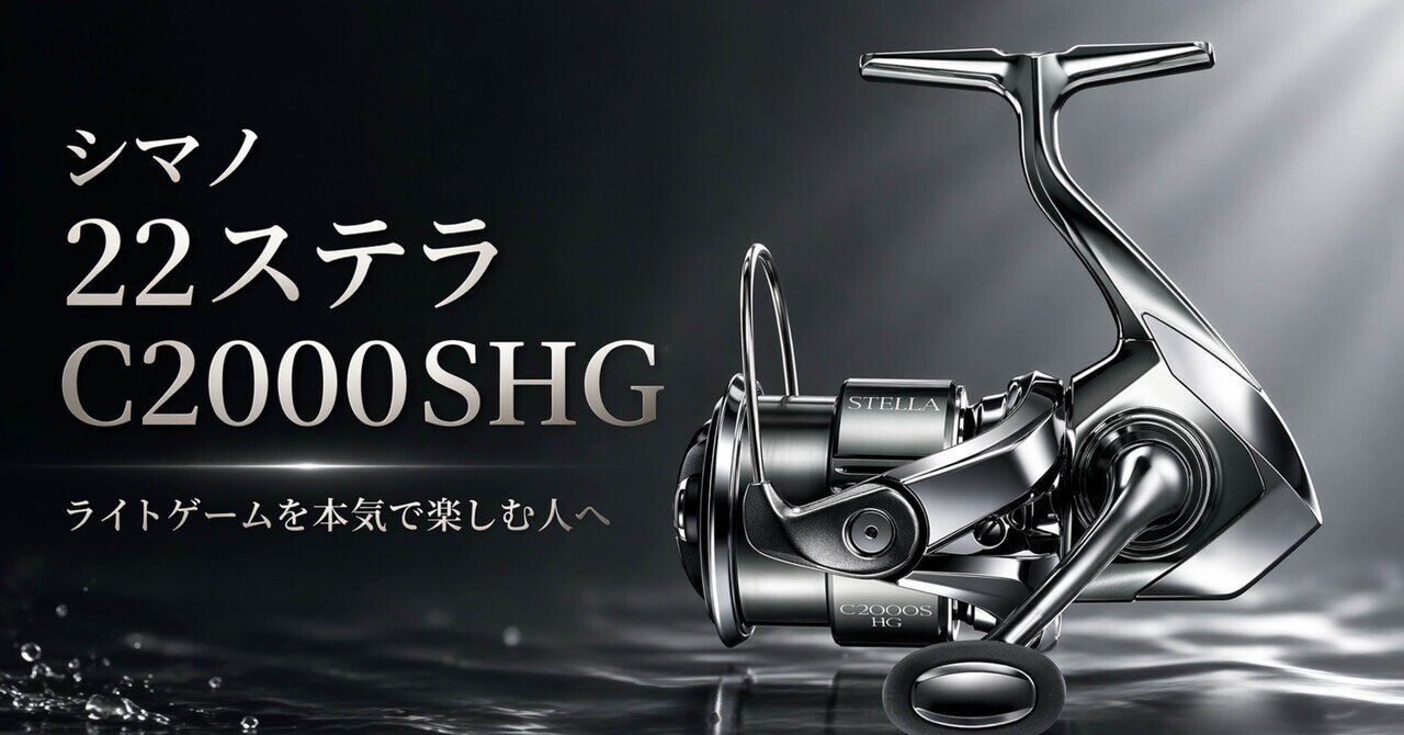 シマノ　22ステラC2000SHG シマノ（SHIMANO） 22 ステラ C2000SHG (2022年モデル) スピニング